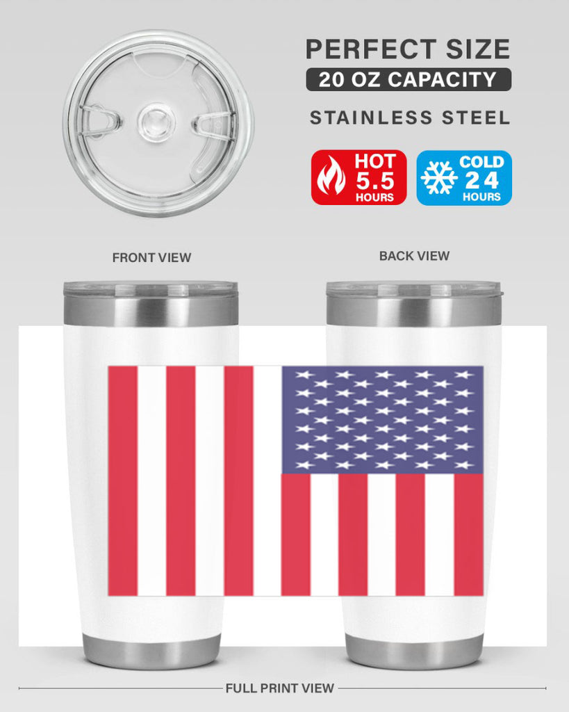 Grunge Flag 53#- Us Flags- Tumbler