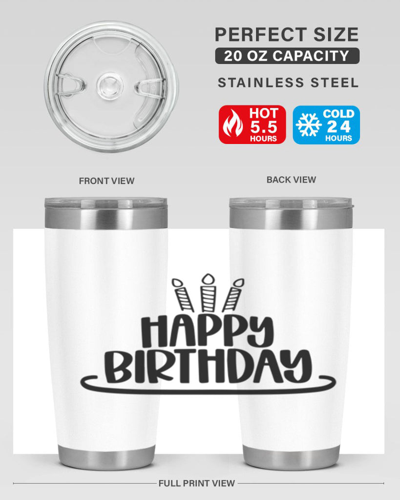 Happy Birthday Style 1#- birthday- tumbler