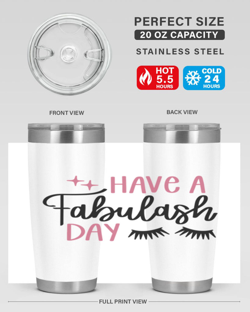 Have Fabulash Day Style 90#- make up- Tumbler