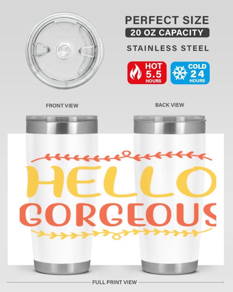 Hello Gorgeous 102#- fashion- Cotton Tank