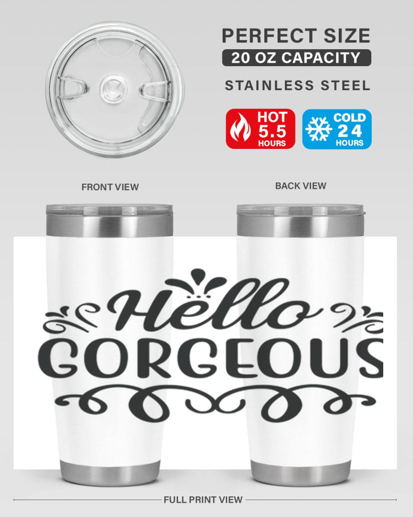 Hello Gorgeous 103#- fashion- Cotton Tank