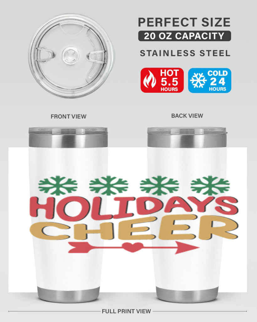 Holidays Cheer 192#- winter- Tumbler