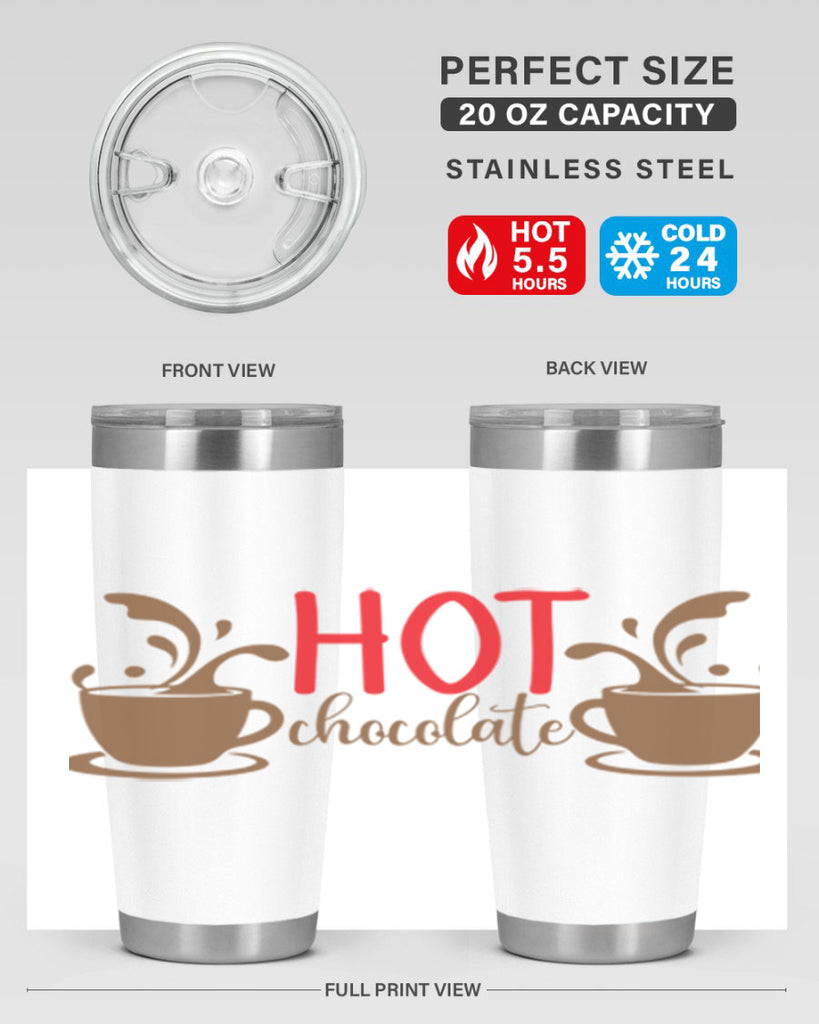 Hot Chocolate 212#- winter- Tumbler