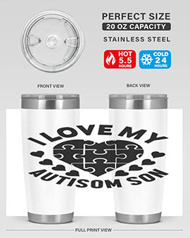 I love my Style 45#- autism- Tumbler