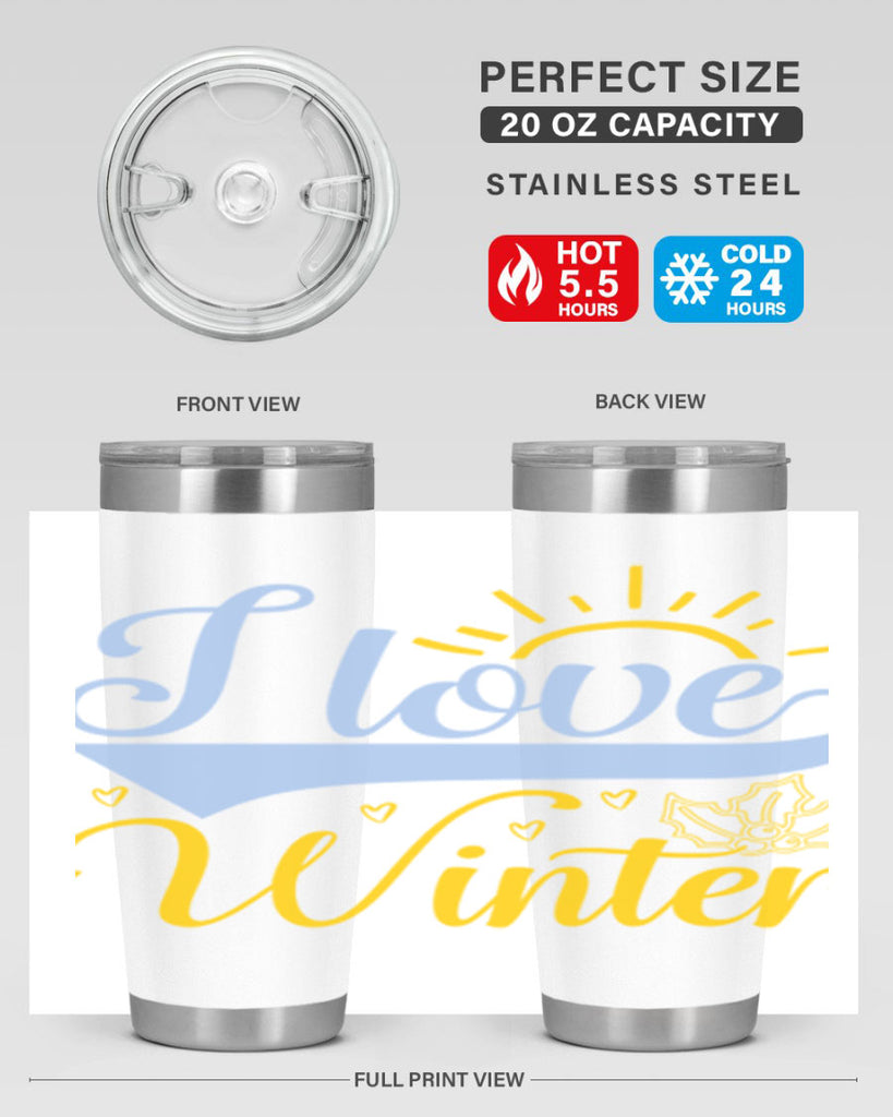 I love winter228#- winter- Tumbler