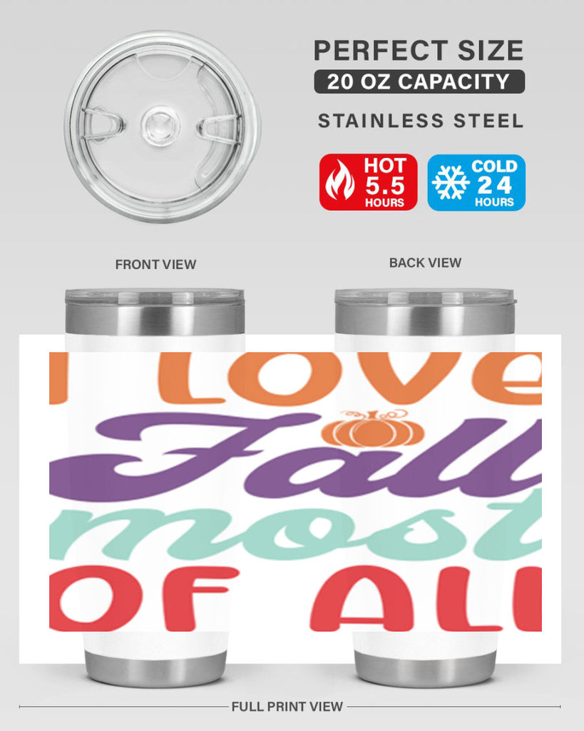 ILoveFallMostof 347#- fall- Tumbler