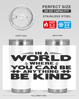 In a world Style 48#- autism- Tumbler