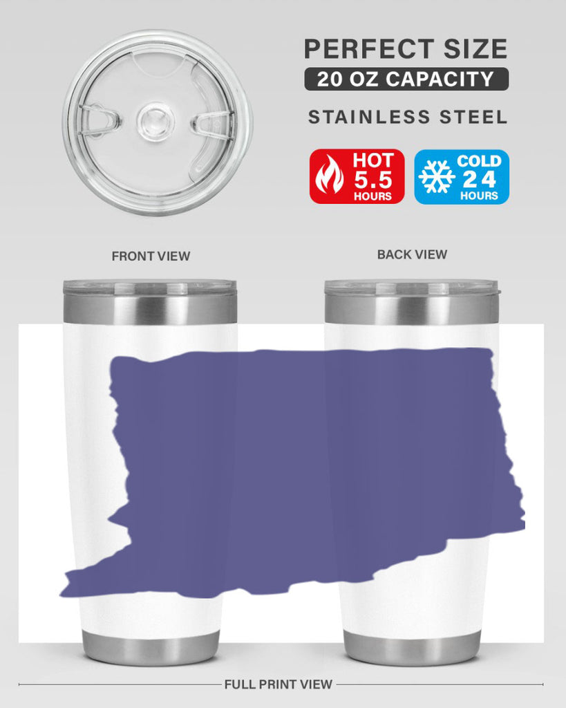 Indiana 37#- stateflags- Tumbler