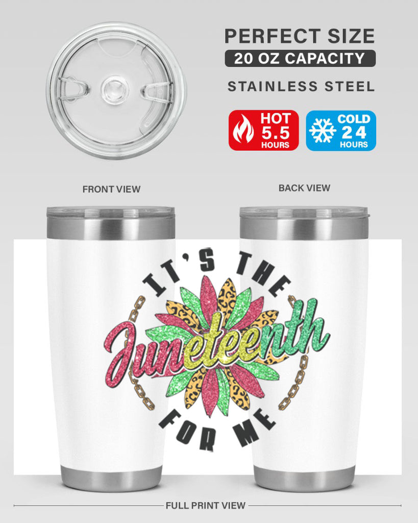 ItS The Juneteenth For Me 1865 Png 14#- Juneteenth- tumbler