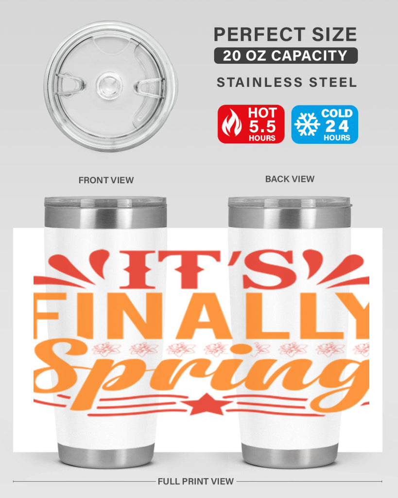 It’s finally spring 288#- spring- Tumbler