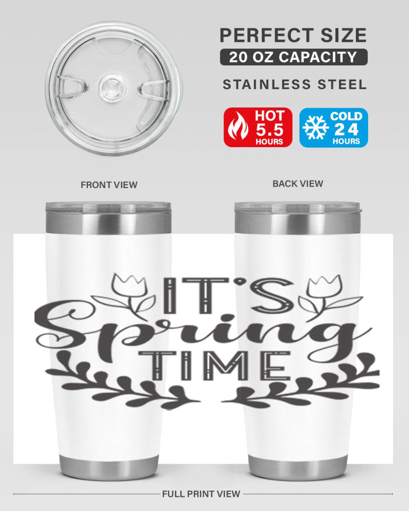 It's spring time281#- spring- Tumbler