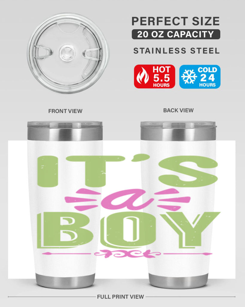 Its A Boy Style 187#- baby- tumbler