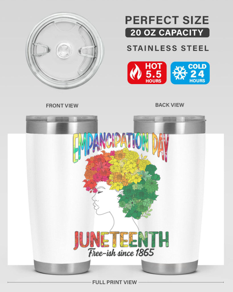 Juneteenth Freedom Day African 1865 Png 28#- Juneteenth- tumbler