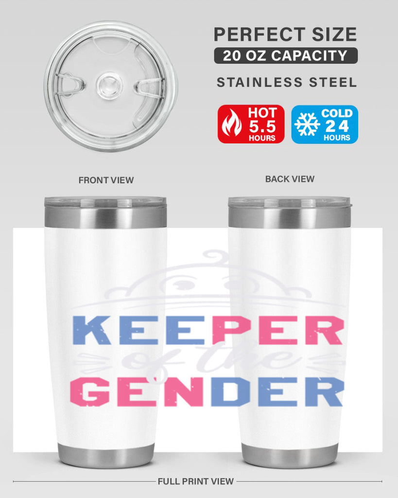 Keeper of the gender Style 31#- baby shower- tumbler