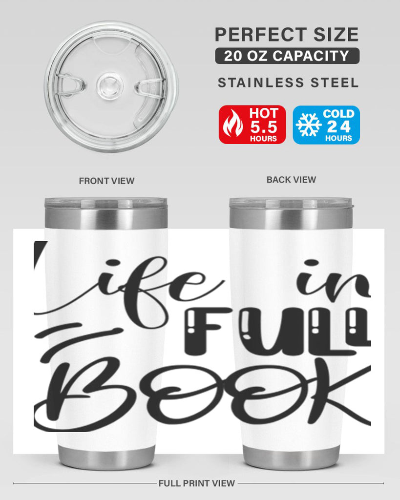 LIFE in FULL BOOK  300#- spring- Tumbler