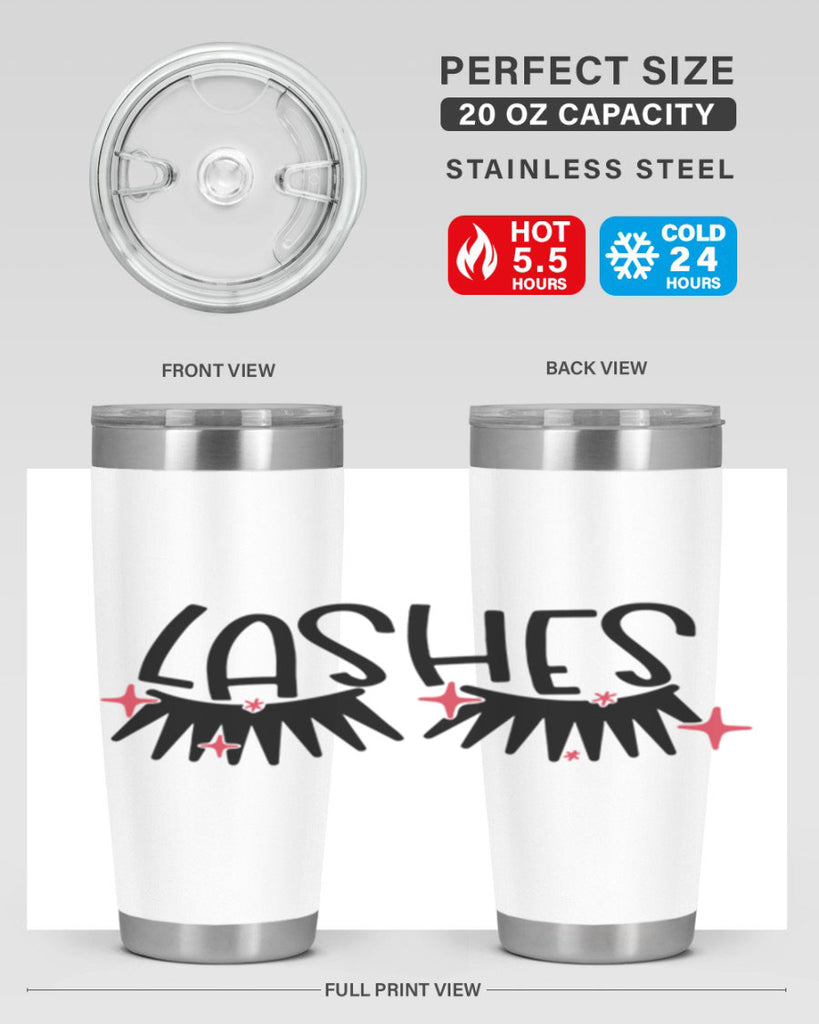 Lashes Style 70#- make up- Tumbler