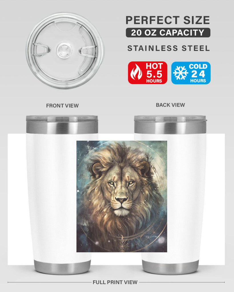Leo 58#- zodiac- Tumbler