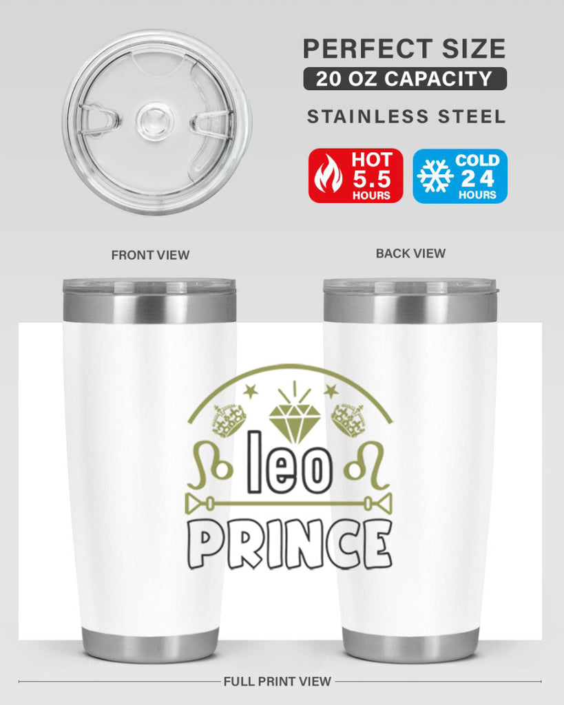 Leo prince 291#- zodiac- Tumbler