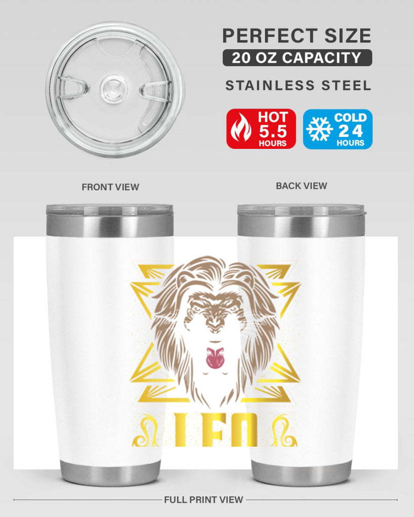 LeoSign 295#- zodiac- Tumbler