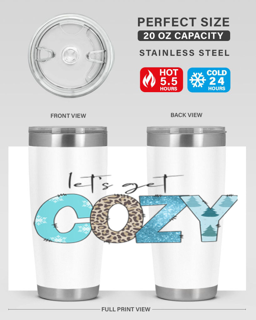 Let s cozy 295#- winter- Tumbler