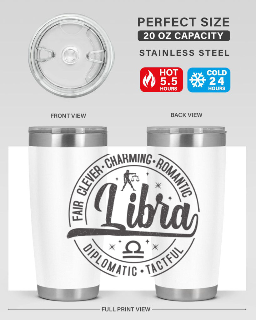 Libra 323#- zodiac- Tumbler