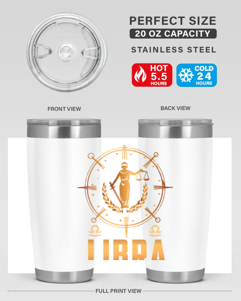 Libra 331#- zodiac- Tumbler
