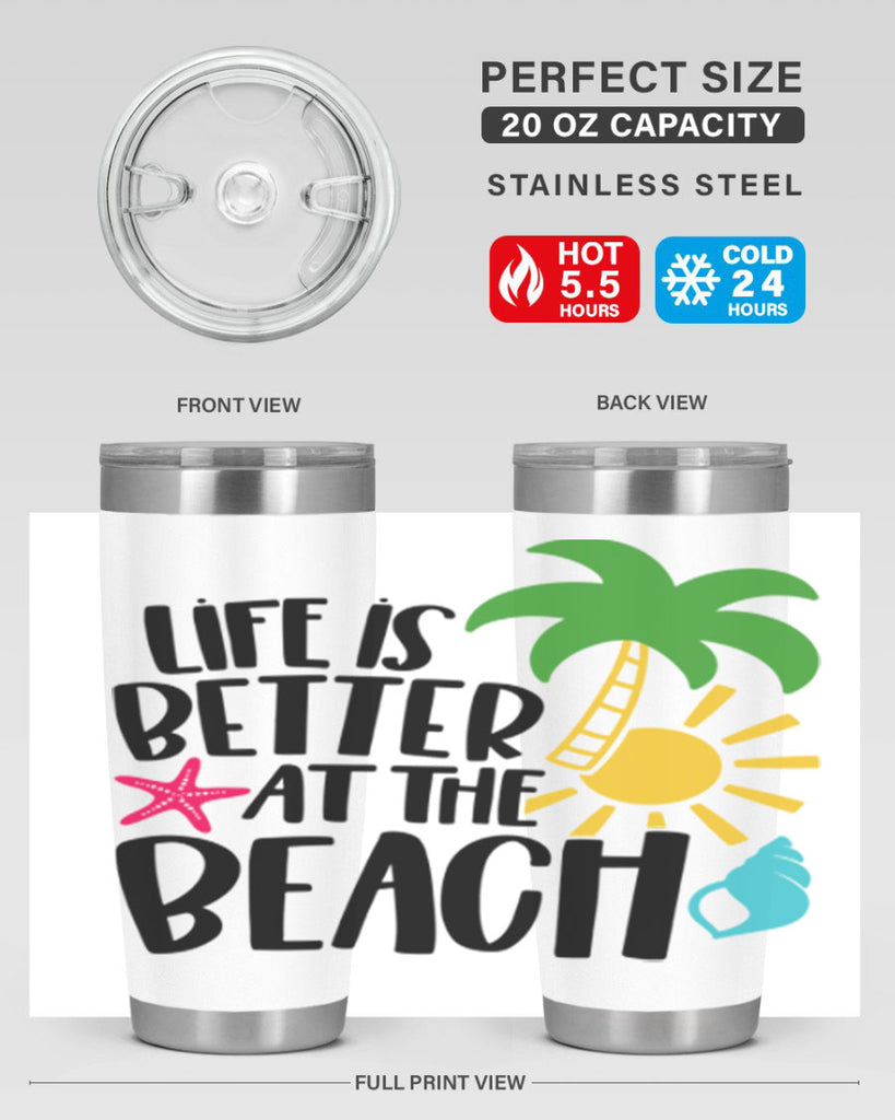 Life Is Better At The Beach Style 34#- summer- Tumbler