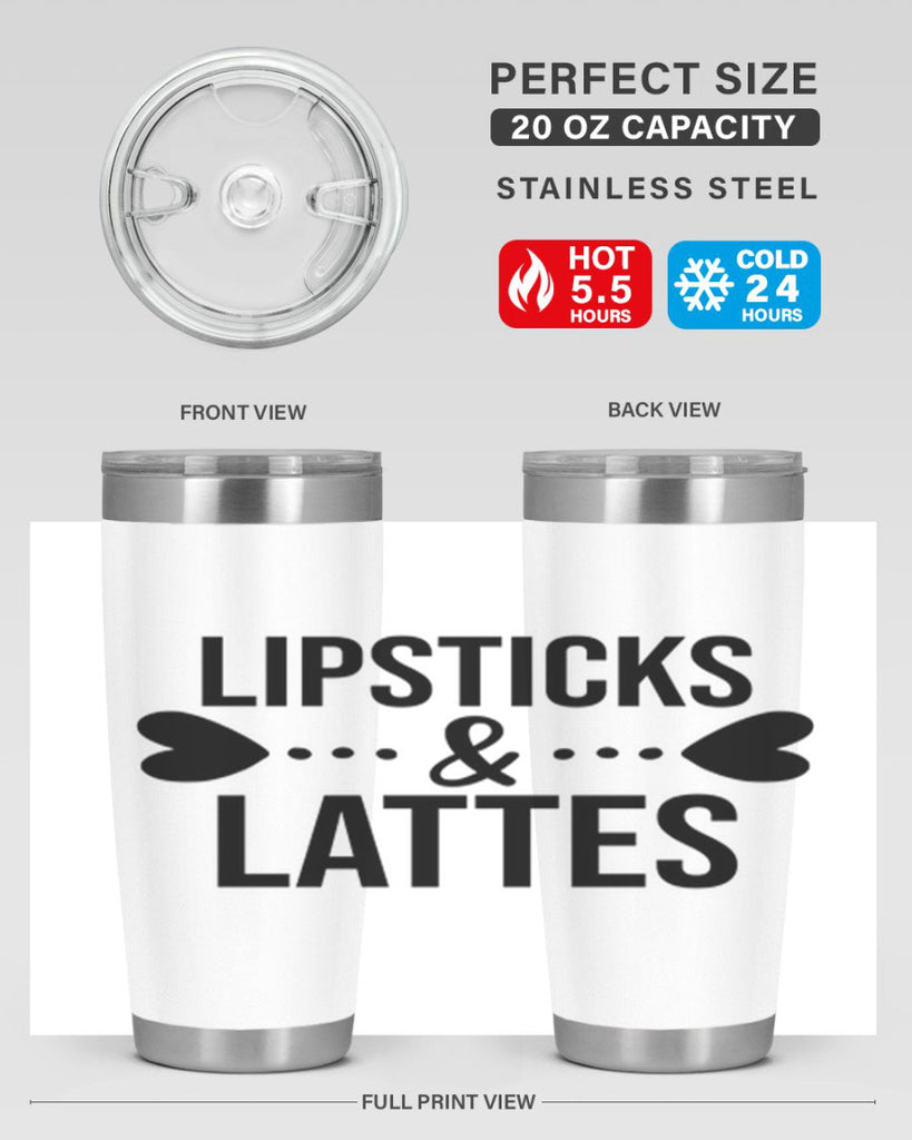 Lipsticks Lattes 114#- fashion- Cotton Tank