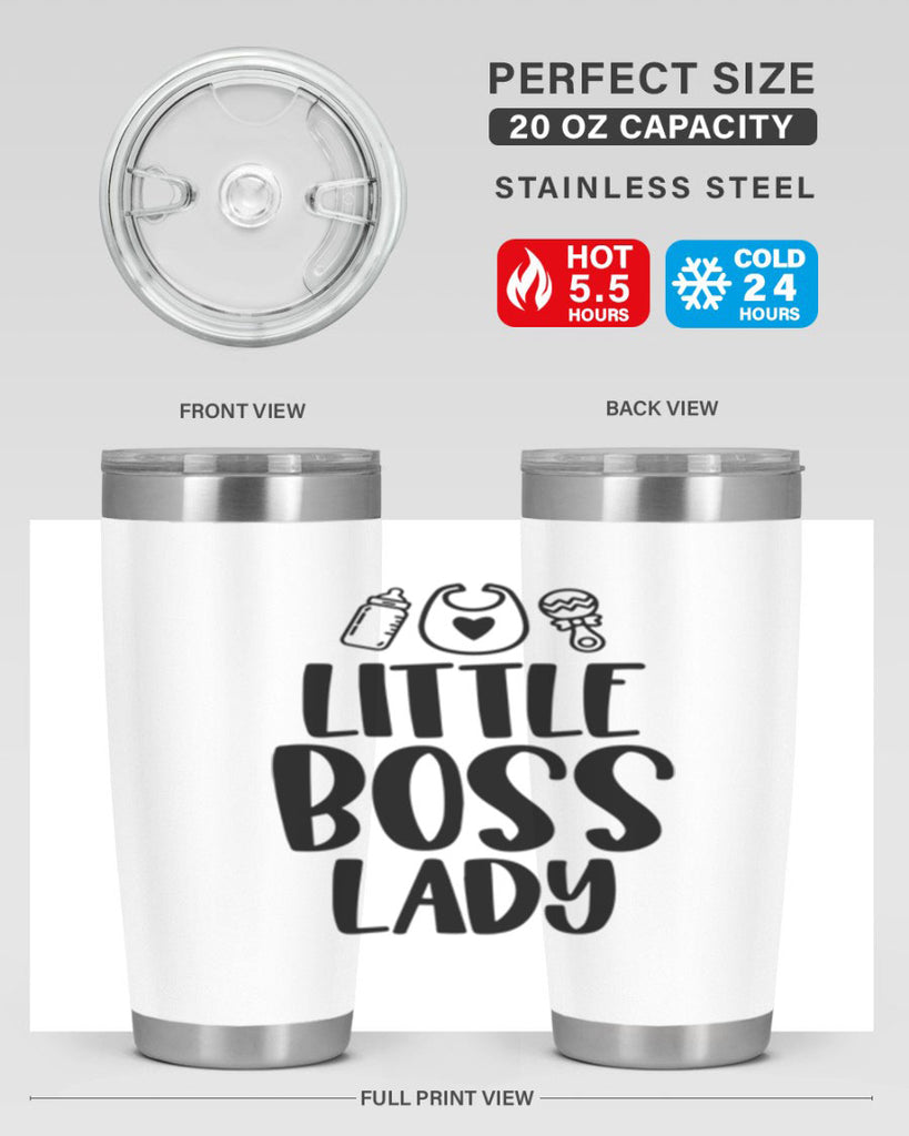 Little Boss Lady Style 67#- baby- tumbler