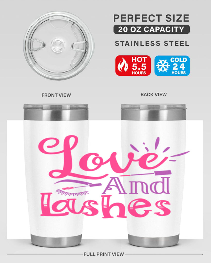 Love And Lashes Style 226#- make up- Tumbler