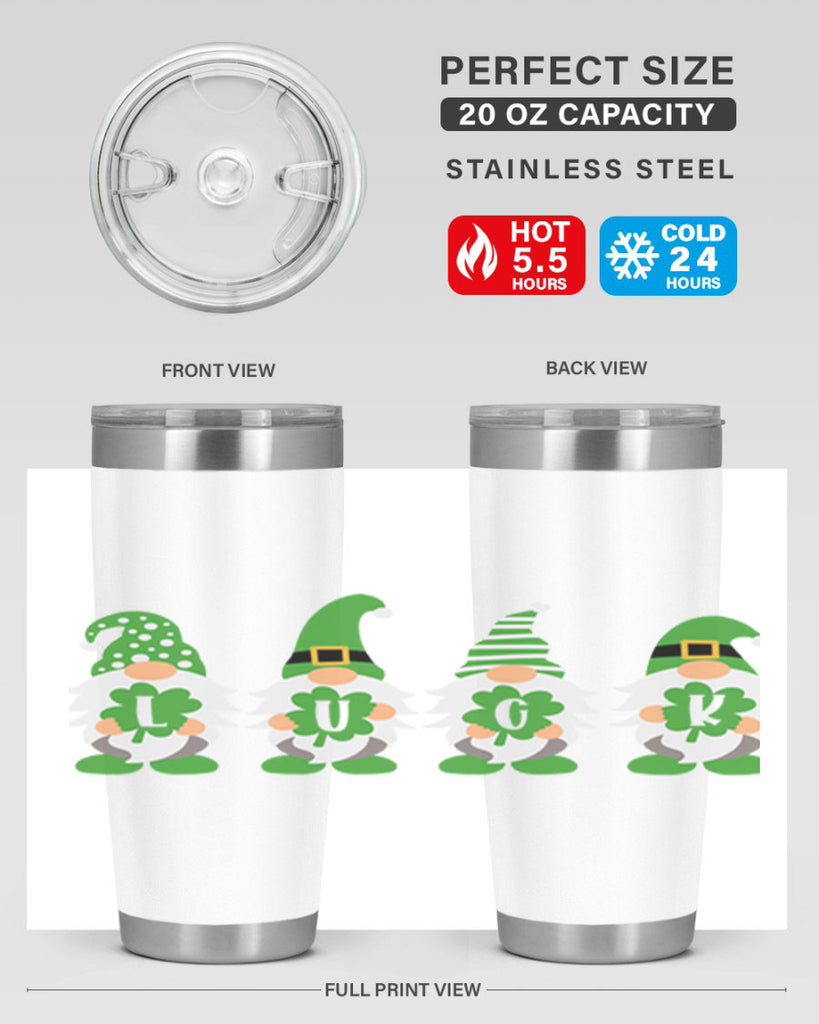 Luck Style 62#- St Patricks Day- Tumbler