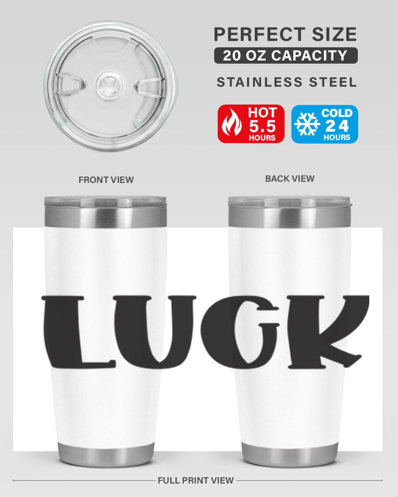 Luck Style 63#- St Patricks Day- Tumbler