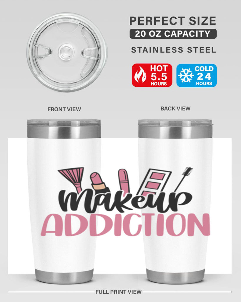 Makeup Addiction Style 54#- make up- Tumbler