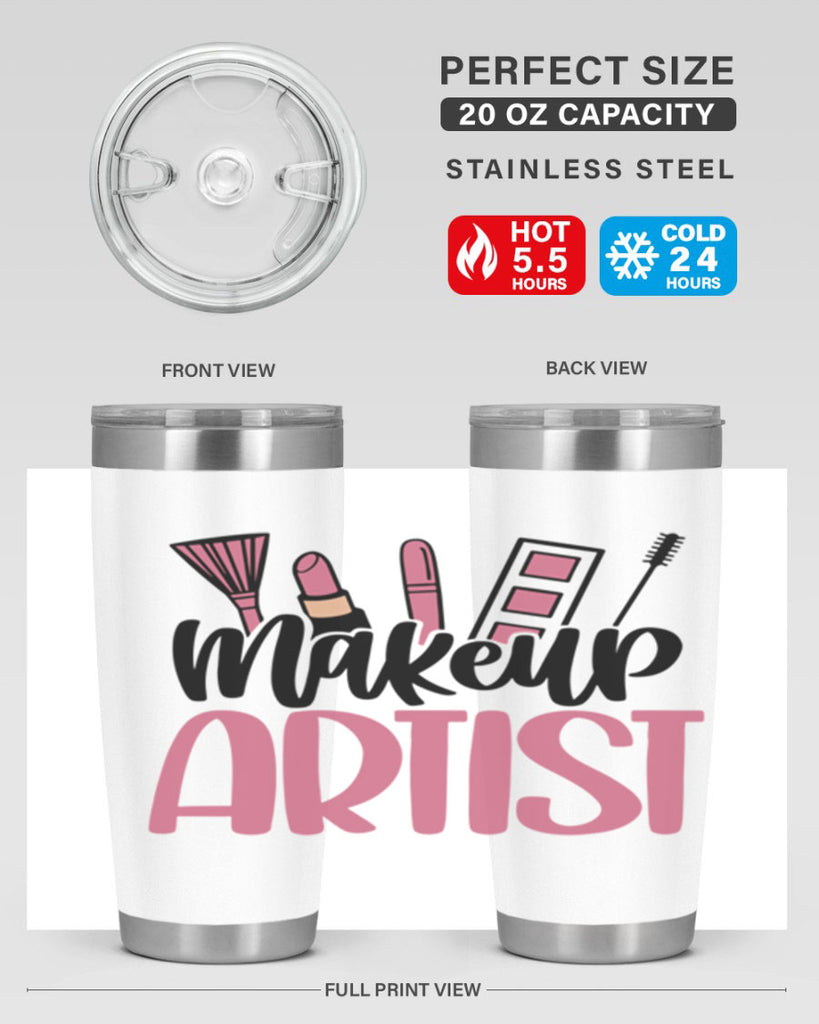 Makeup Artist Style 52#- make up- Tumbler