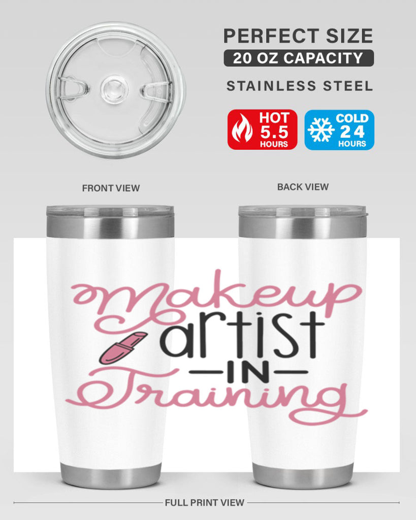 Makeup Artist in Training Style 53#- make up- Tumbler