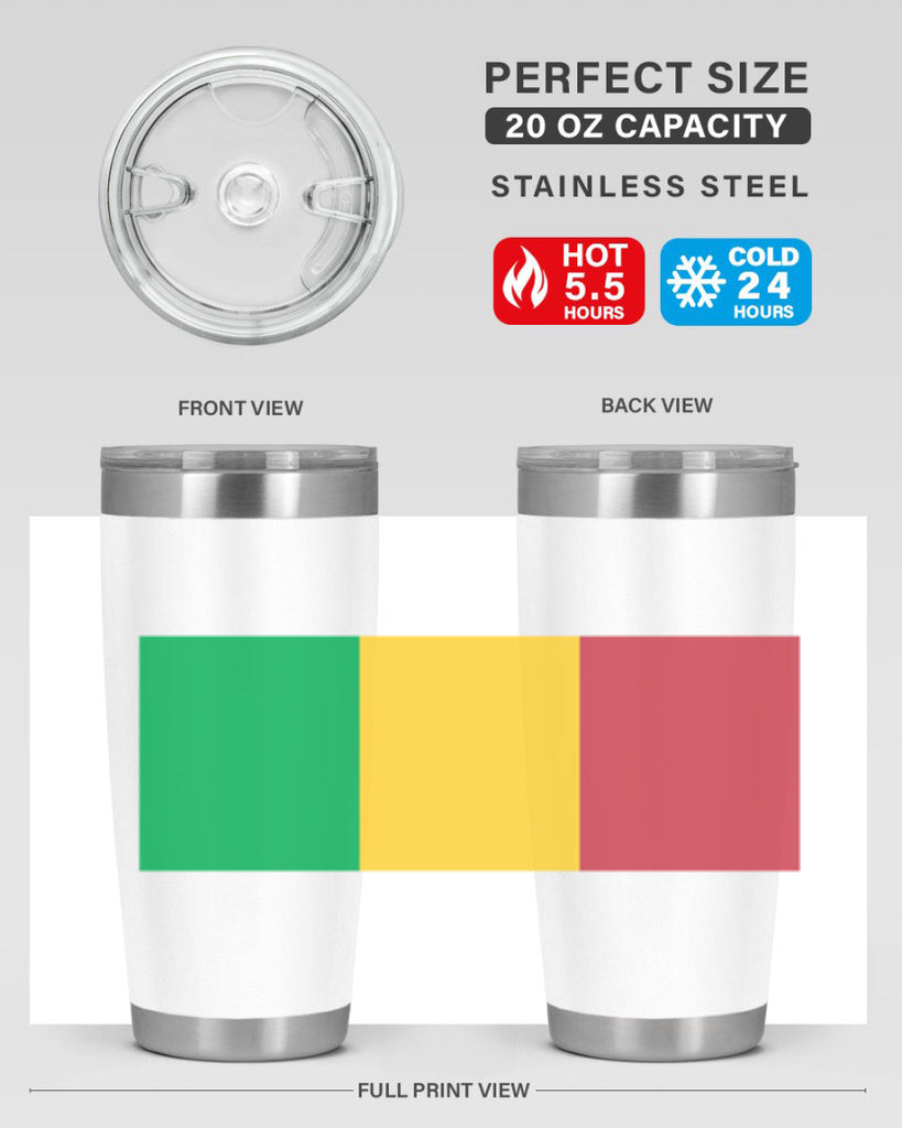 Mali 92#- world flags- Tumbler