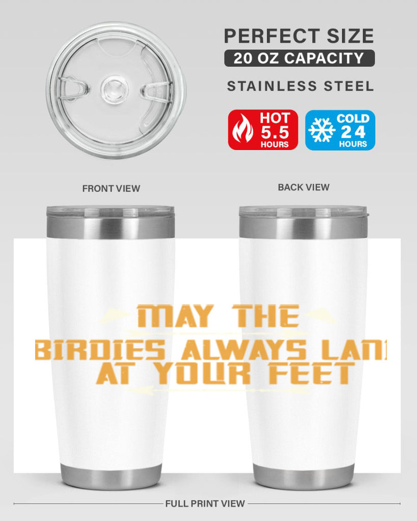 May the birdies always land at your feet 1963#- badminton- Tumbler