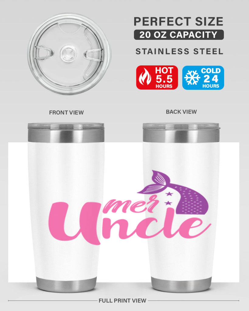 Mer Uncle 347#- mermaid- Tumbler