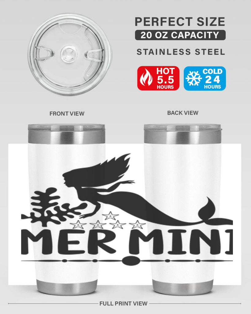 Mer mini 353#- mermaid- Tumbler