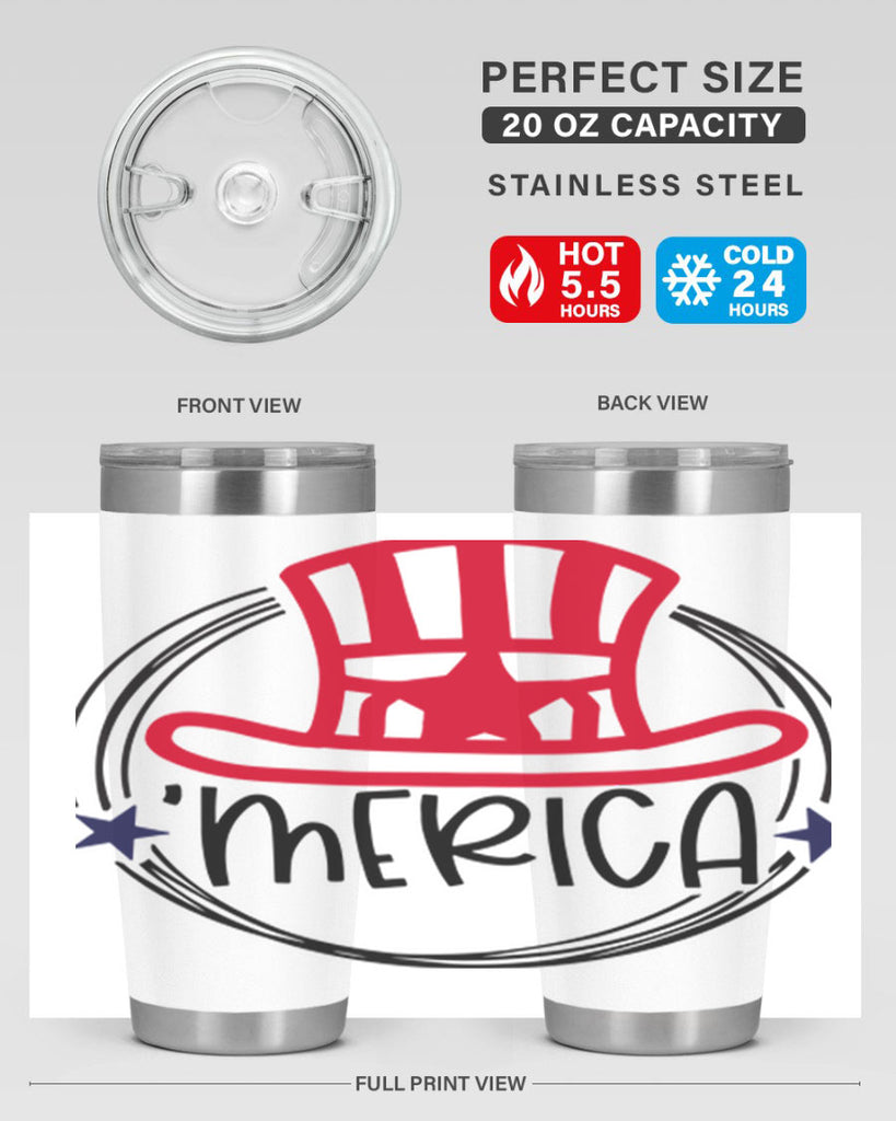 Merica Style 138#- Fourt Of July- Tumbler