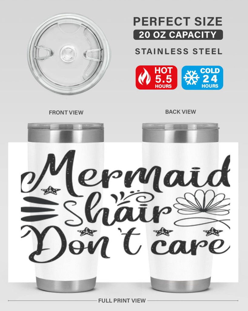Mermaid hair dont care 415#- mermaid- Tumbler