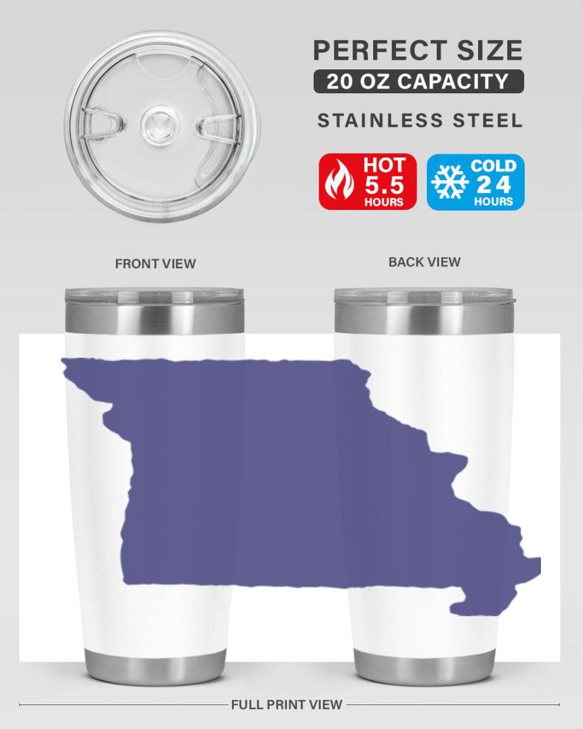 Missouri 26#- stateflags- Tumbler