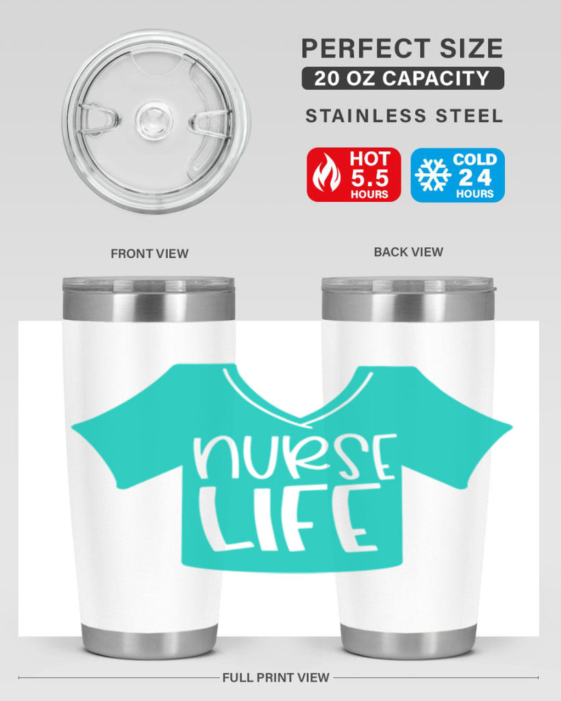 Nurse Life Style Style 105#- nurse- tumbler