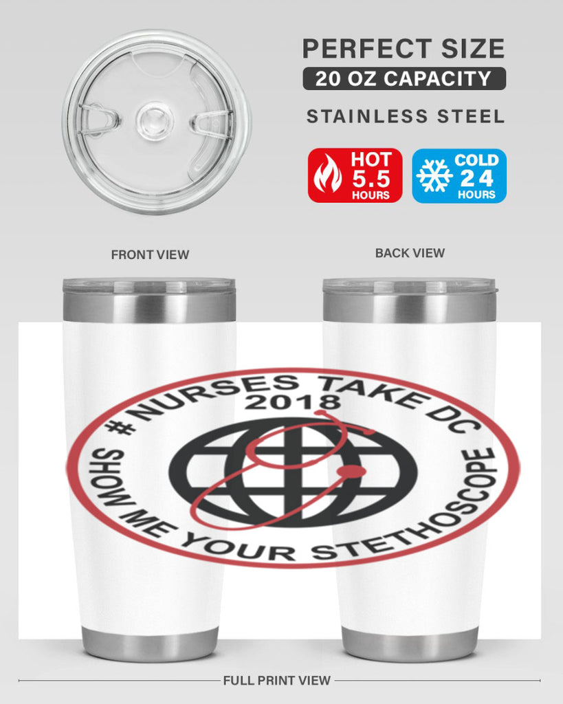 Nurse Takes Dc Design Style 335#- nurse- tumbler