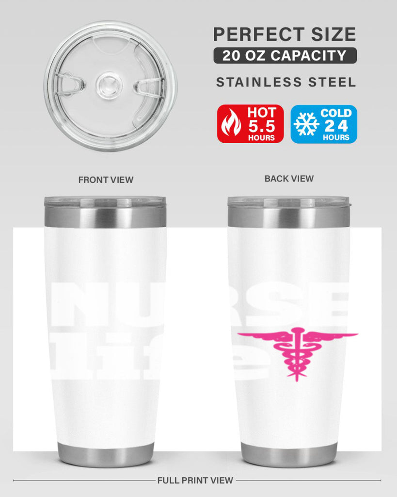Nurse life Style 283#- nurse- tumbler