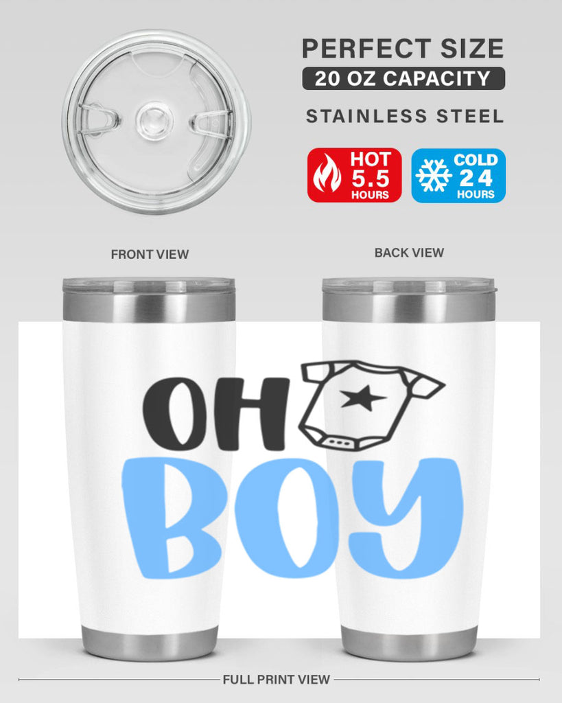Oh Boy Style 35#- baby- tumbler