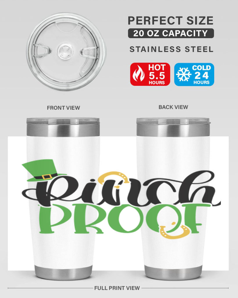 Pinch Proof Style 37#- St Patricks Day- Tumbler