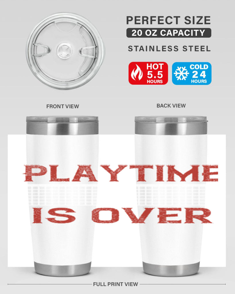 Playtime is over 1932#- badminton- Tumbler