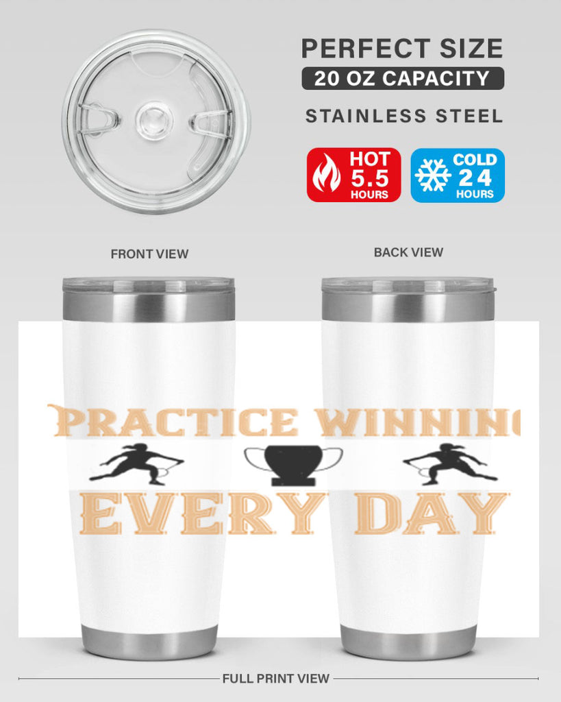 Practice winning every day 1922#- badminton- Tumbler