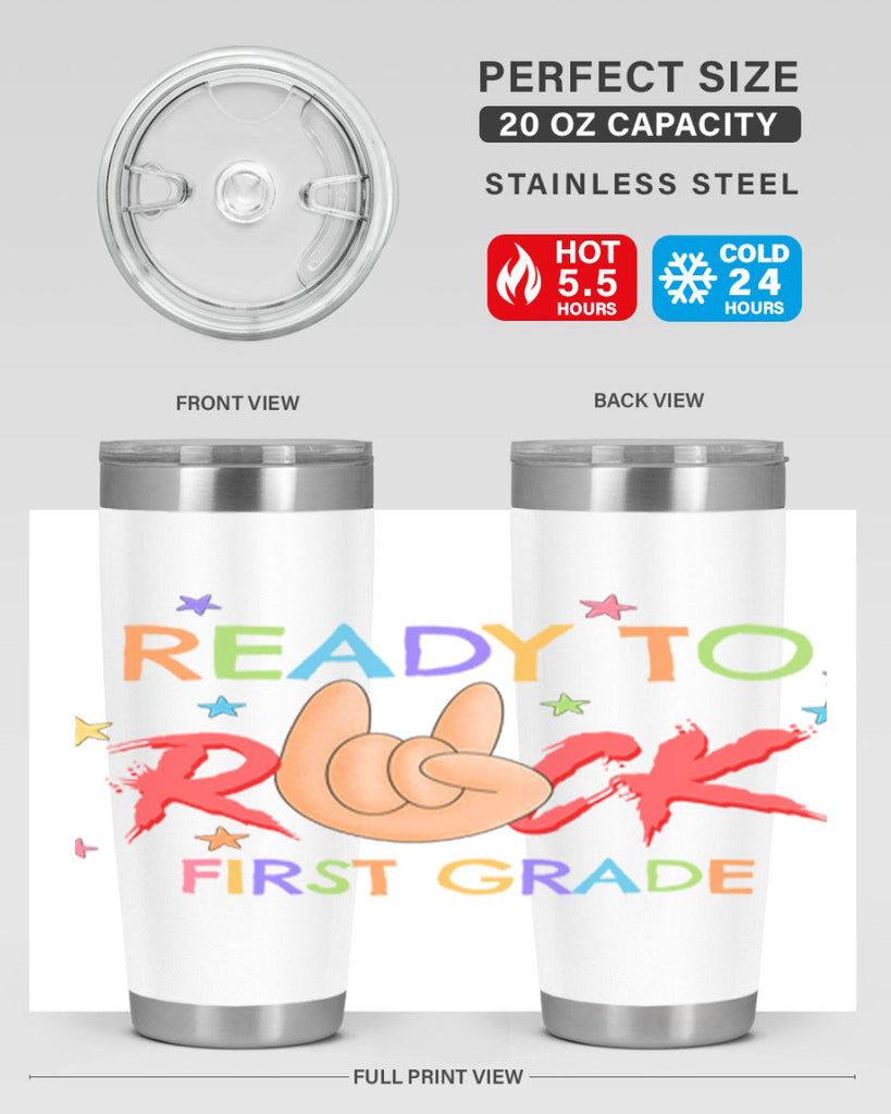 Ready to Rock 1st Grade 4#- 1st grade- Tumbler